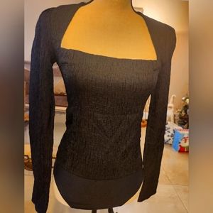 Zara Black Bodysuit⚫️ 🐈‍⬛️